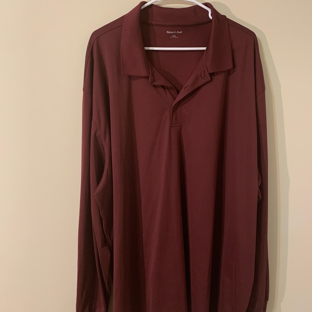 4XL - Sport Tek, Men’s Long Sleeve Shirt - Picture 3 of 11